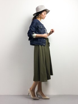 m.yさん（レディース・165cm）の春コーディネート