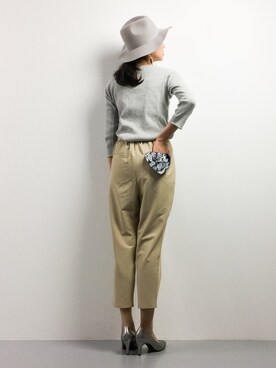 m.yさん（レディース・165cm）の春コーディネート