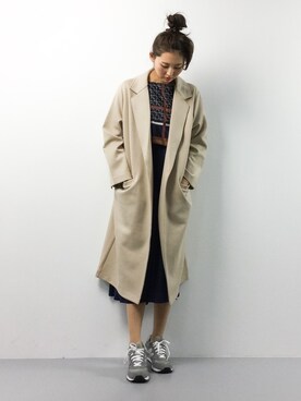 m.yさん（レディース・165cm）の春コーディネート