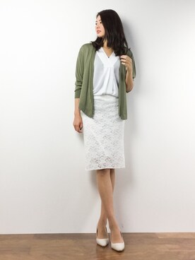 m.yさん（レディース・165cm）の春コーディネート