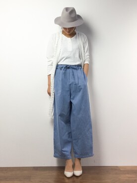 m.yさん（レディース・165cm）の春コーディネート