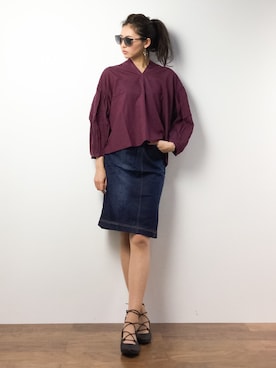 m.yさん(レディース・165cm)の春コーディネート