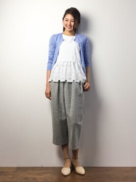 m.yさん（レディース・165cm）の春コーディネート