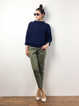 m.yさん（レディース・165cm）の春コーディネート