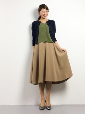 m.yさん（レディース・165cm）の春コーディネート
