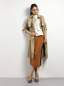 m.yさん（レディース・165cm）の春コーディネート