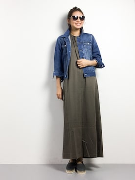 m.yさん（レディース・165cm）の春コーディネート