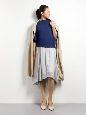 m.yさん（レディース・165cm）の春コーディネート