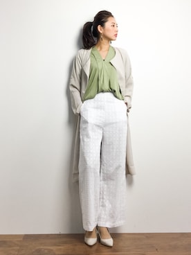 m.yさん(レディース・165cm)の春コーディネート