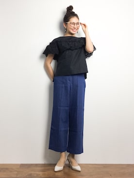 m.yさん（レディース・165cm）の春コーディネート
