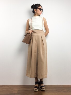 「MuseR（ミュザー）のアイテム」を使った、m.yさん（レディース・165cm）の春コーディネート