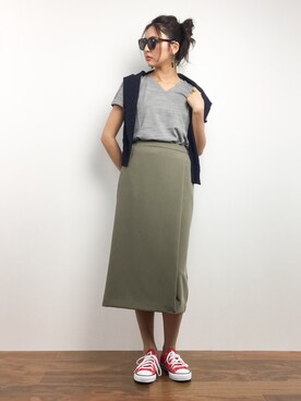 m.yさん(レディース・165cm)の春コーディネート