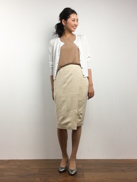 m.yさん（レディース・165cm）の春コーディネート