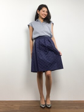 m.yさん（レディース・165cm）の春コーディネート