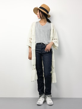 m.yさん（レディース・165cm）の春コーディネート