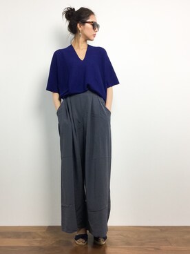 m.yさん（レディース・165cm）の春コーディネート