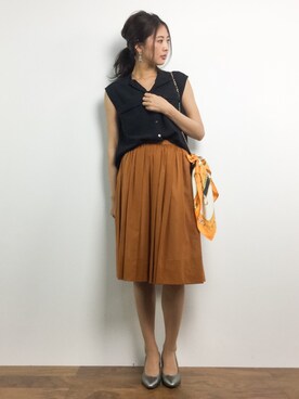 m.yさん（レディース・165cm）の春コーディネート