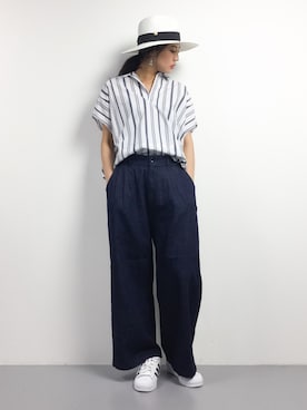 m.yさん（レディース・165cm）の春コーディネート