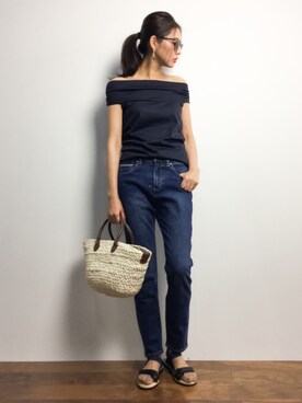 m.yさん（レディース・165cm）の春コーディネート