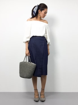 m.yさん（レディース・165cm）の春コーディネート