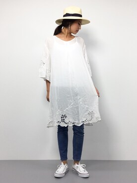 m.yさん（レディース・165cm）の春コーディネート