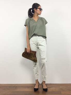 m.yさん（レディース・165cm）の夏コーディネート