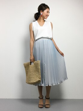 m.yさん（レディース・165cm）の夏コーディネート