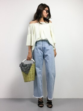 m.yさん（レディース・165cm）の夏コーディネート