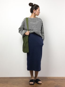 m.yさん（レディース・165cm）の夏コーディネート