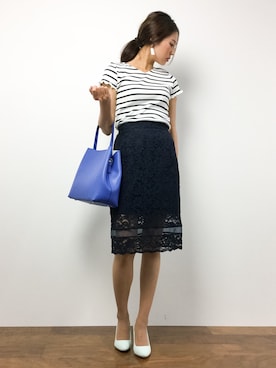 m.yさん（レディース・165cm）の夏コーディネート