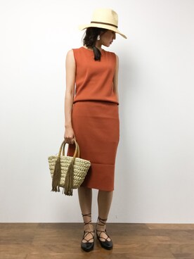 m.yさん（レディース・165cm）の夏コーディネート