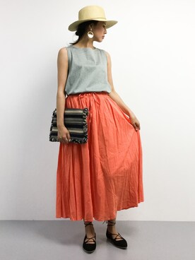 m.yさん（レディース・165cm）の夏コーディネート