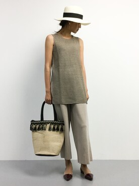 m.yさん（レディース・165cm）の夏コーディネート