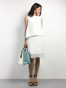 m.yさん（レディース・165cm）の夏コーディネート