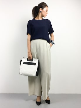 m.yさん（レディース・165cm）の夏コーディネート