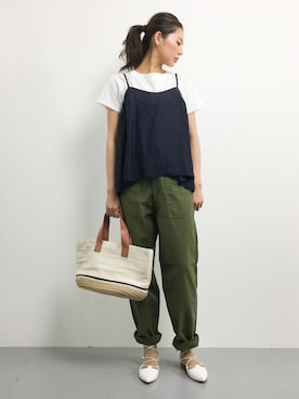 m.yさん（レディース・165cm）の夏コーディネート