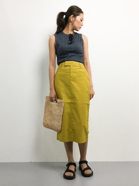 m.yさん（レディース・165cm）の夏コーディネート