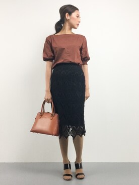 m.yさん（レディース・165cm）の夏コーディネート