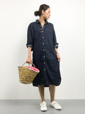 m.yさん（レディース・165cm）の夏コーディネート