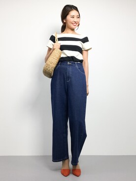 m.yさん（レディース・165cm）の夏コーディネート