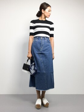 m.yさん（レディース・165cm）の夏コーディネート