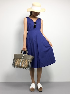 m.yさん（レディース・165cm）の夏コーディネート