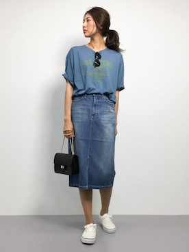 m.yさん（レディース・165cm）の夏コーディネート