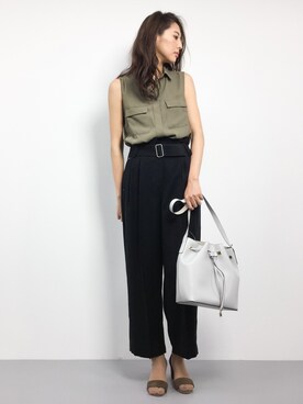 m.yさん（レディース・165cm）の夏コーディネート