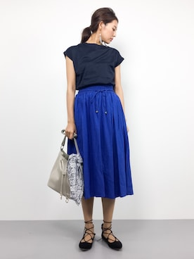 m.yさん（レディース・165cm）の夏コーディネート