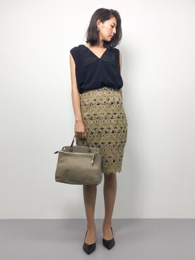 m.yさん（レディース・165cm）の夏コーディネート