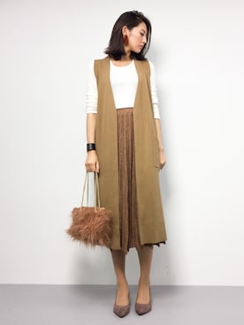 m.yさん（レディース・165cm）の秋コーディネート