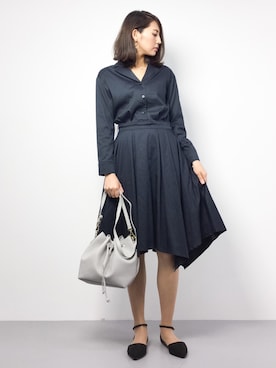 m.yさん(レディース・165cm)の秋コーディネート