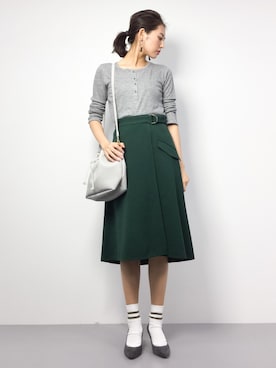 m.yさん(レディース・165cm)の秋コーディネート