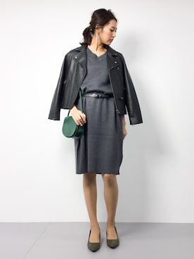 m.yさん(レディース・165cm)の秋コーディネート